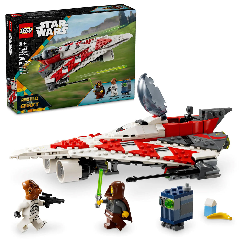 LEGO STAR WARS 75388 Jedi Bob's Starfighter - TOYBOX Toy Shop