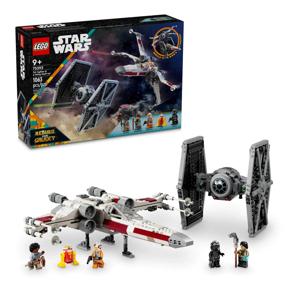 LEGO STAR WARS 75393 TIE Fighter & X-Wing Mash-up - TOYBOX Toy Shop