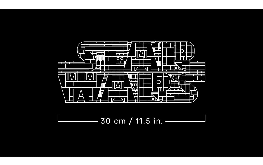 LEGO 75407 Brick-built Star Wars Logo