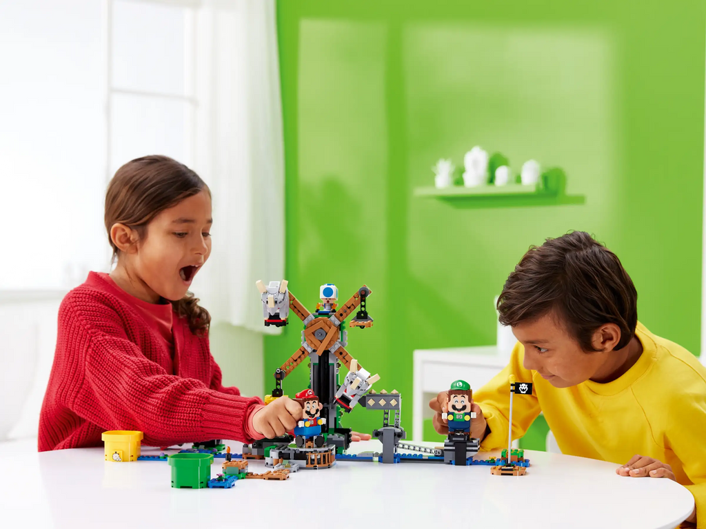 LEGO SUPER MARIO 71390 Reznor Knockdown Expansion Set - TOYBOX Toy Shop