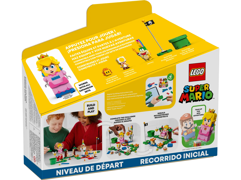 LEGO SUPER MARIO 71403 Adventures with Peach Starter Course - TOYBOX Toy Shop