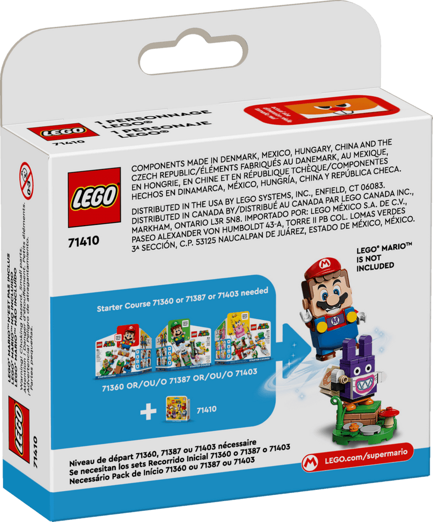 LEGO SUPER MARIO 71410 Character Figure Pack - TOYBOX Toy Shop