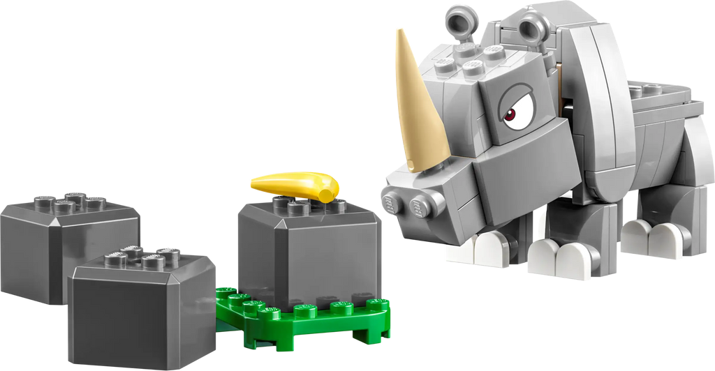 LEGO SUPER MARIO 71420 Rambi the Rhino Expansion Set - TOYBOX Toy Shop