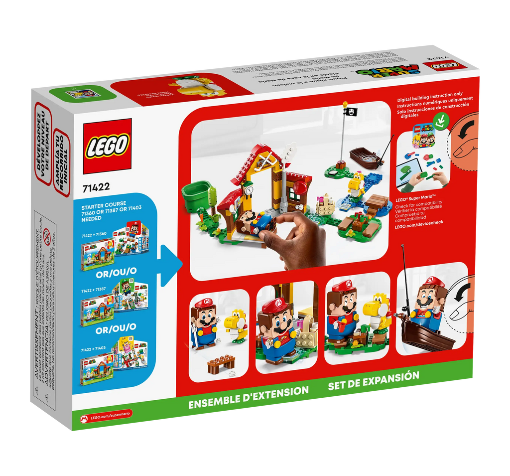LEGO SUPER MARIO 71422 Picnic at Mario's House Expansion Set - TOYBOX Toy Shop