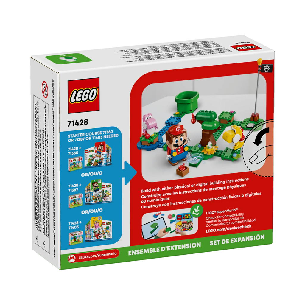LEGO SUPER MARIO 71428 Yoshis' Egg-cellent Forest Expansion Set - TOYBOX Toy Shop