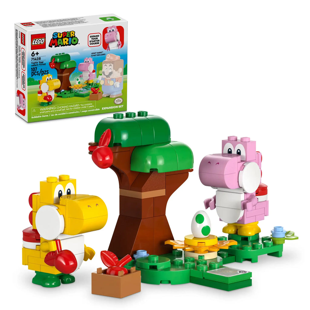 LEGO SUPER MARIO 71428 Yoshis' Egg-cellent Forest Expansion Set - TOYBOX Toy Shop