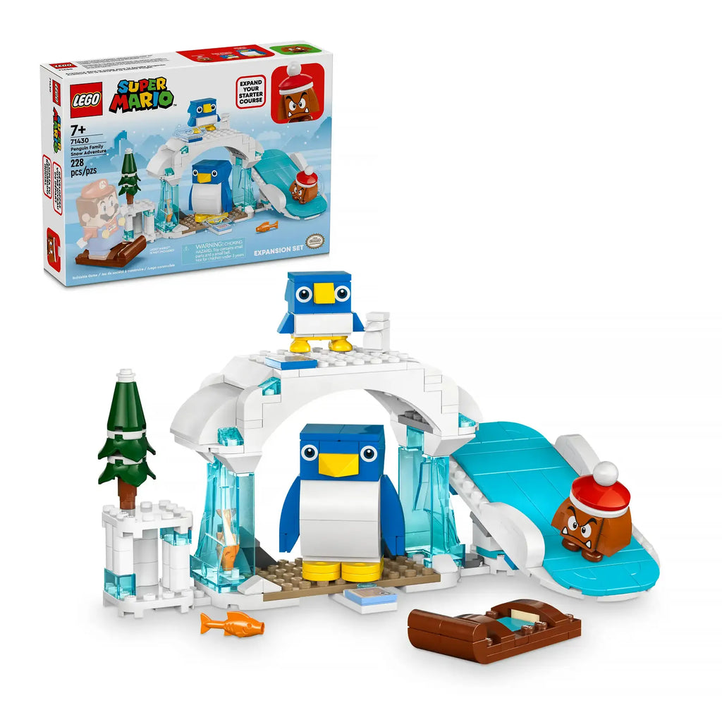 LEGO SUPER MARIO 71430 Penguin Family Snow Adventure Expansion Set - TOYBOX Toy Shop