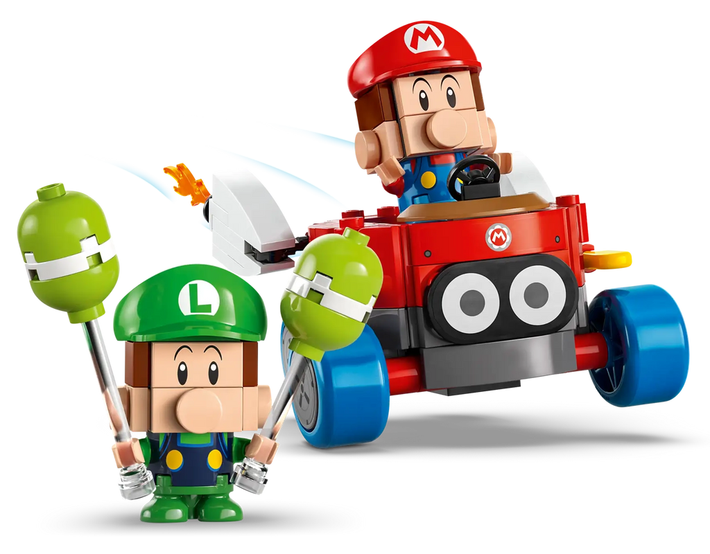 LEGO SUPER MARIO 72034 Mario Kart – Baby Mario vs. Baby Luigi - TOYBOX Toy Shop