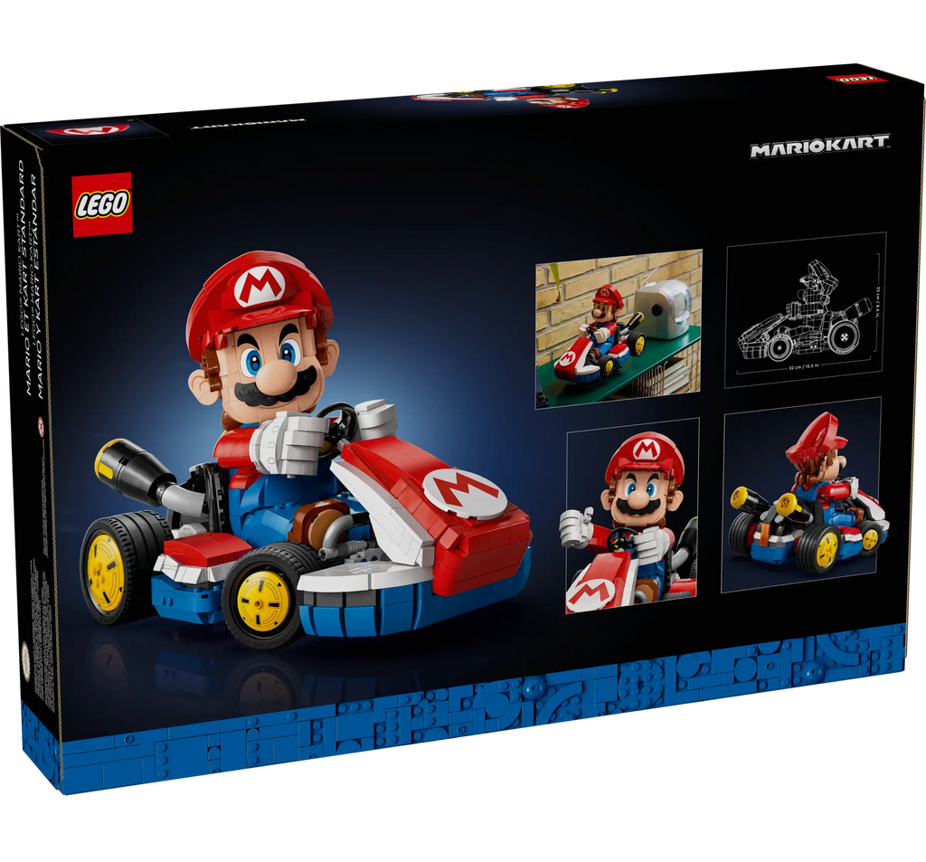 LEGO Super Mario 72037 Mario Kart – Mario & Standard Kart