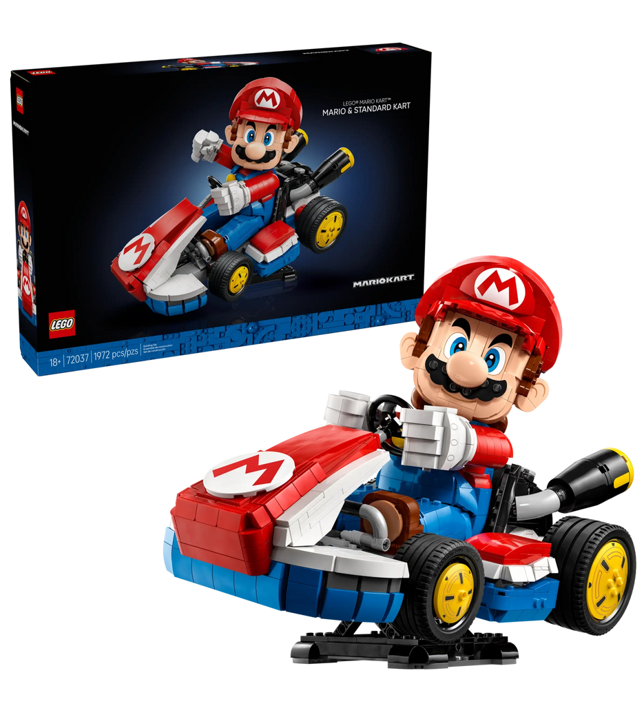 LEGO Super Mario 72037 Mario Kart – Mario & Standard Kart