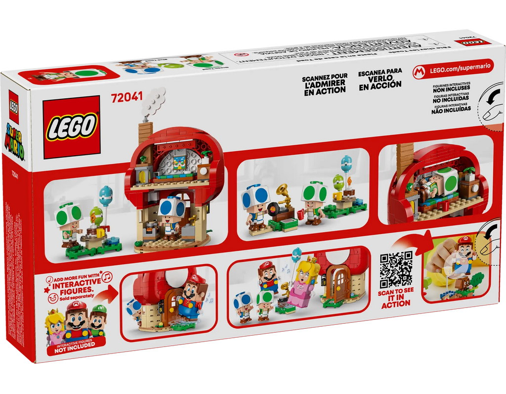 LEGO Super Mario 72041 Party At Toad's House