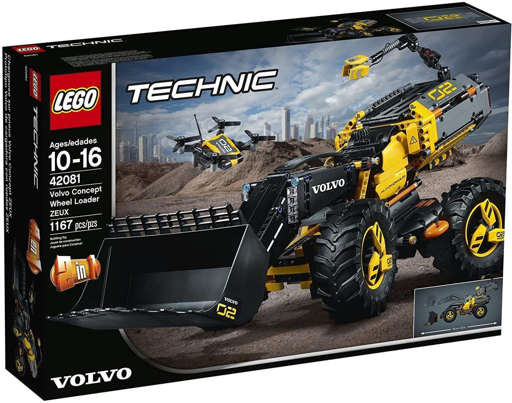 LEGO TECHNIC 42081 Volvo Concept Wheel Loader Zeux - TOYBOX