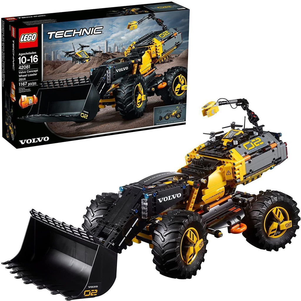 LEGO TECHNIC 42081 Volvo Concept Wheel Loader Zeux - TOYBOX Toy Shop