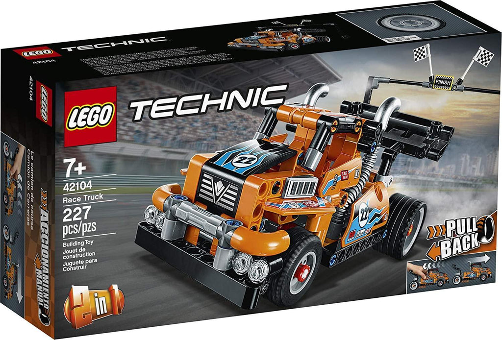 LEGO TECHNIC 42104 Racetrack Building Set - TOYBOX Toy Shop