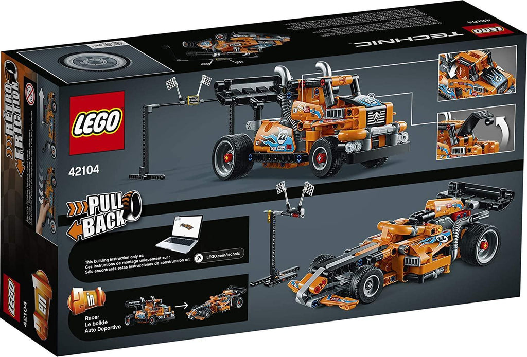 LEGO TECHNIC 42104 Racetrack Building Set - TOYBOX Toy Shop