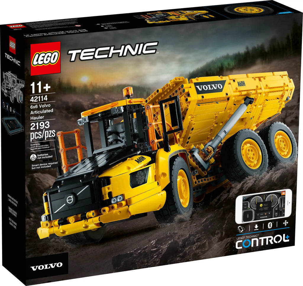 LEGO TECHNIC 6x6 Volvo Articulated Haulier 42114 - TOYBOX Toy Shop