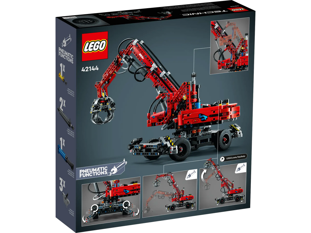 LEGO TECHNIC 42144 Material Handler - TOYBOX Toy Shop