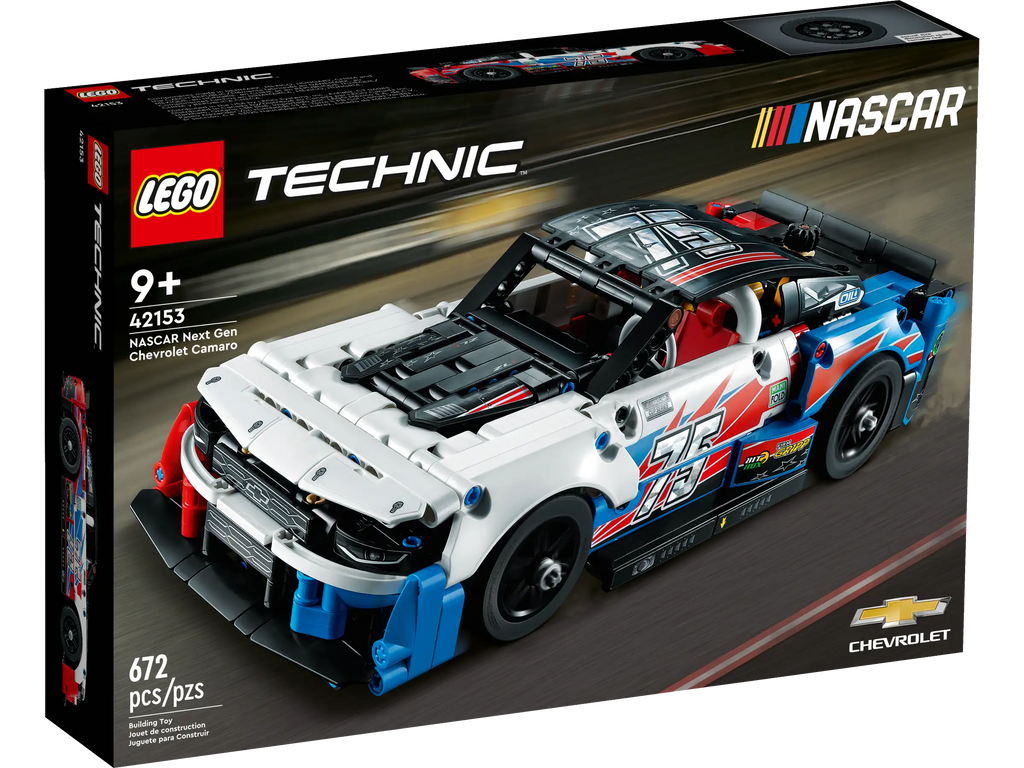 LEGO TECHNIC 42153 NASCAR Next Gen Chevrolet Camaro ZL1 - TOYBOX Toy Shop