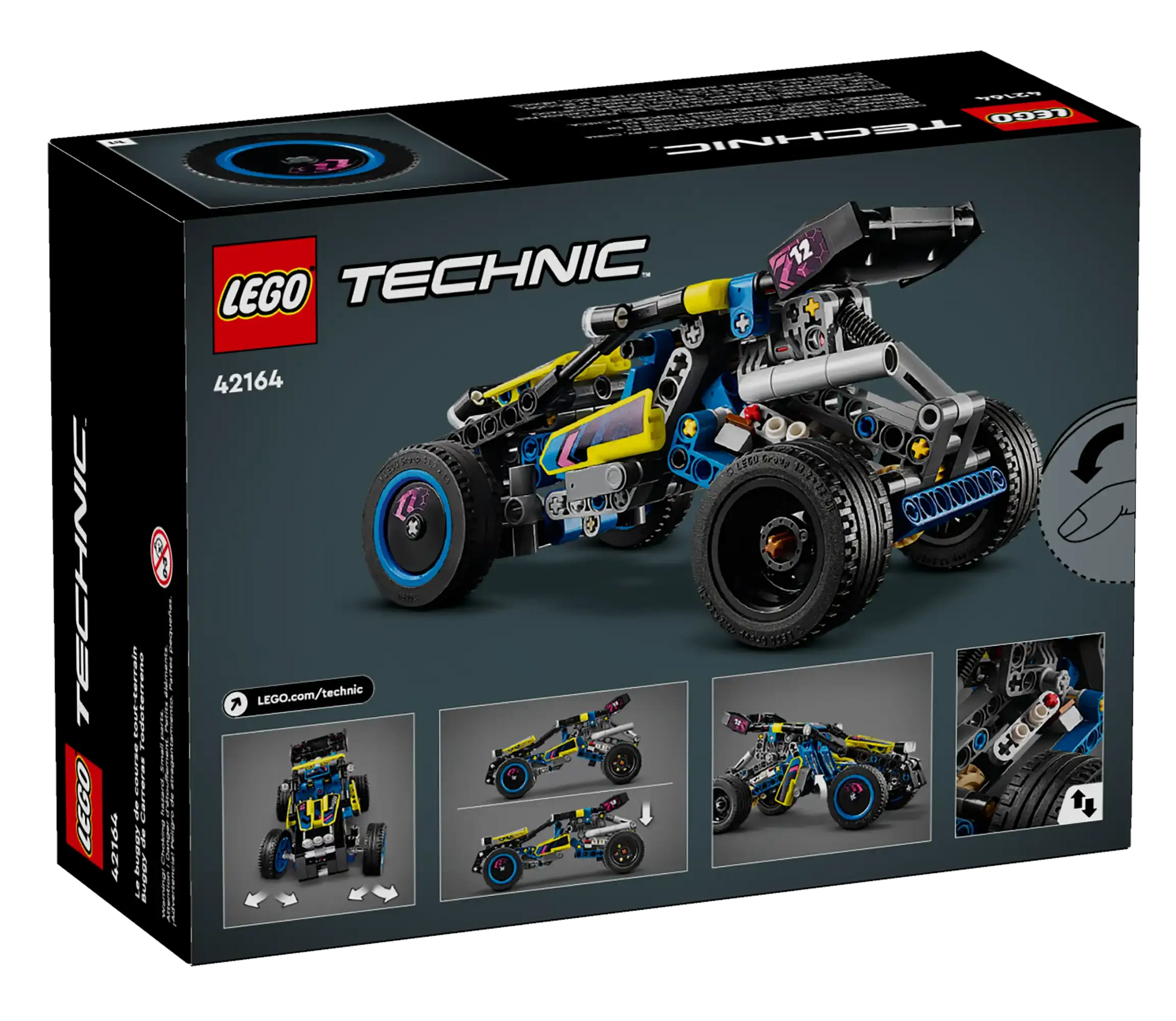 LEGO TECHNIC 42164 Off-Road Race Buggy Ultimate Building Fun