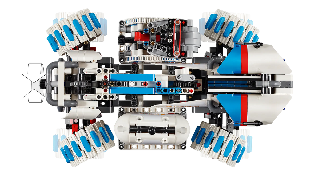 LEGO TECHNIC 42211 Lunar Outpost Moon Rover Space Vehicle