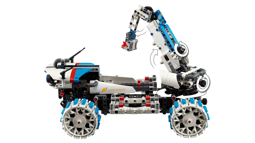 LEGO TECHNIC 42211 Lunar Outpost Moon Rover Space Vehicle
