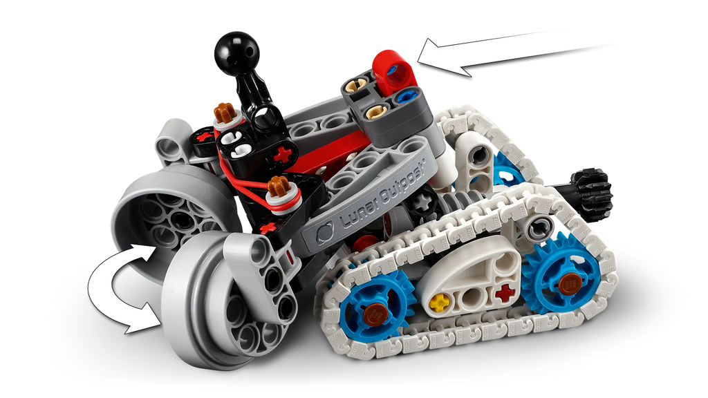 LEGO TECHNIC 42211 Lunar Outpost Moon Rover Space Vehicle
