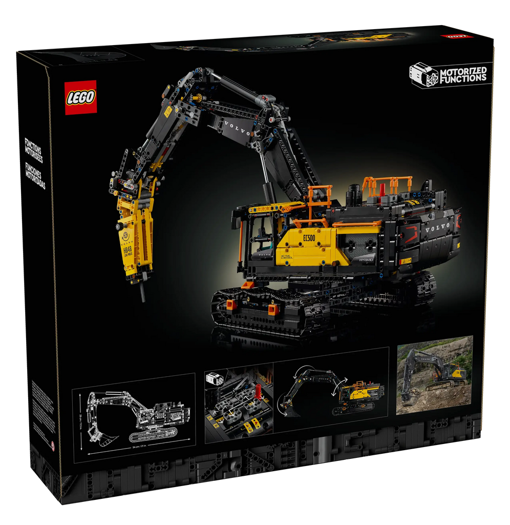 LEGO TECHNIC 42215 Volvo EC500 Hybrid Excavator