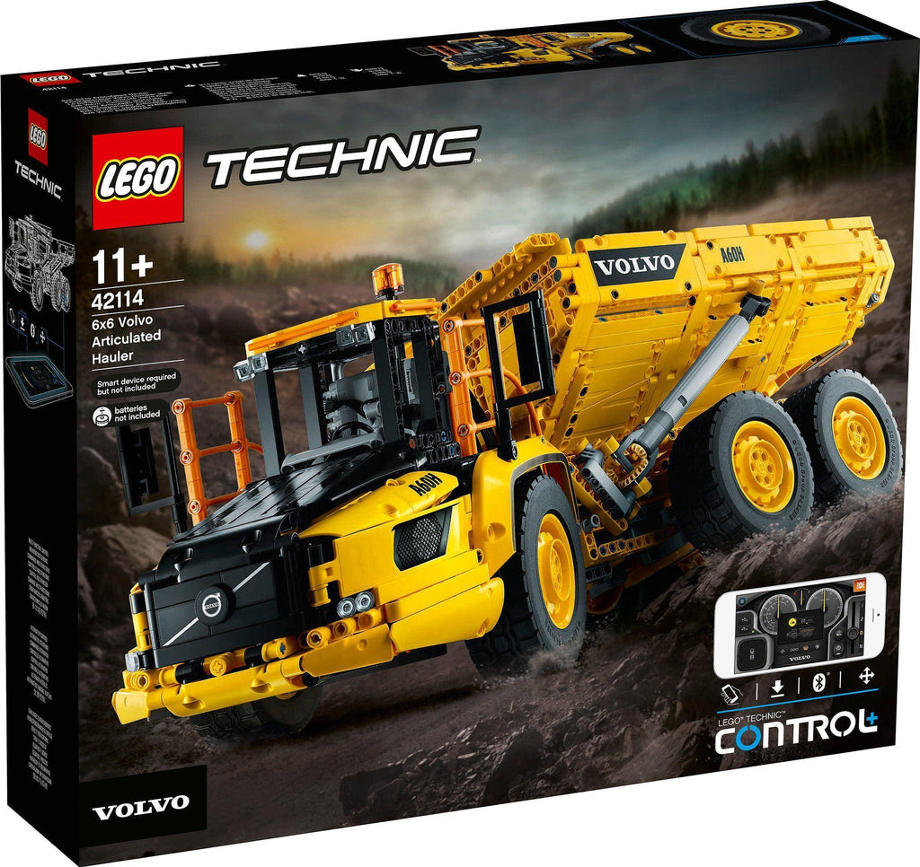 LEGO TECHNIC 6x6 Volvo Articulated Haulier 42114 - TOYBOX Toy Shop