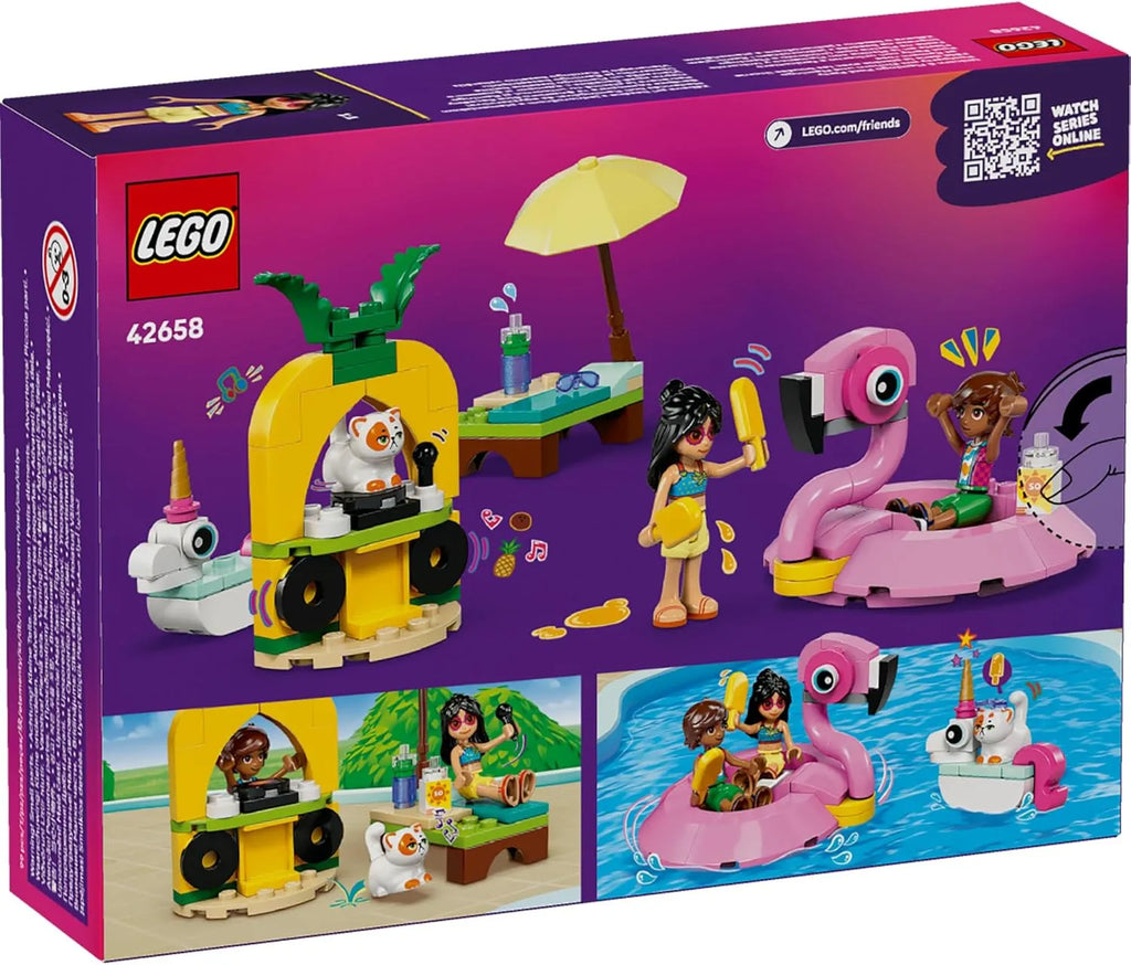 LEGO Friends 42658 Unicorn & Flamingo Pool Party