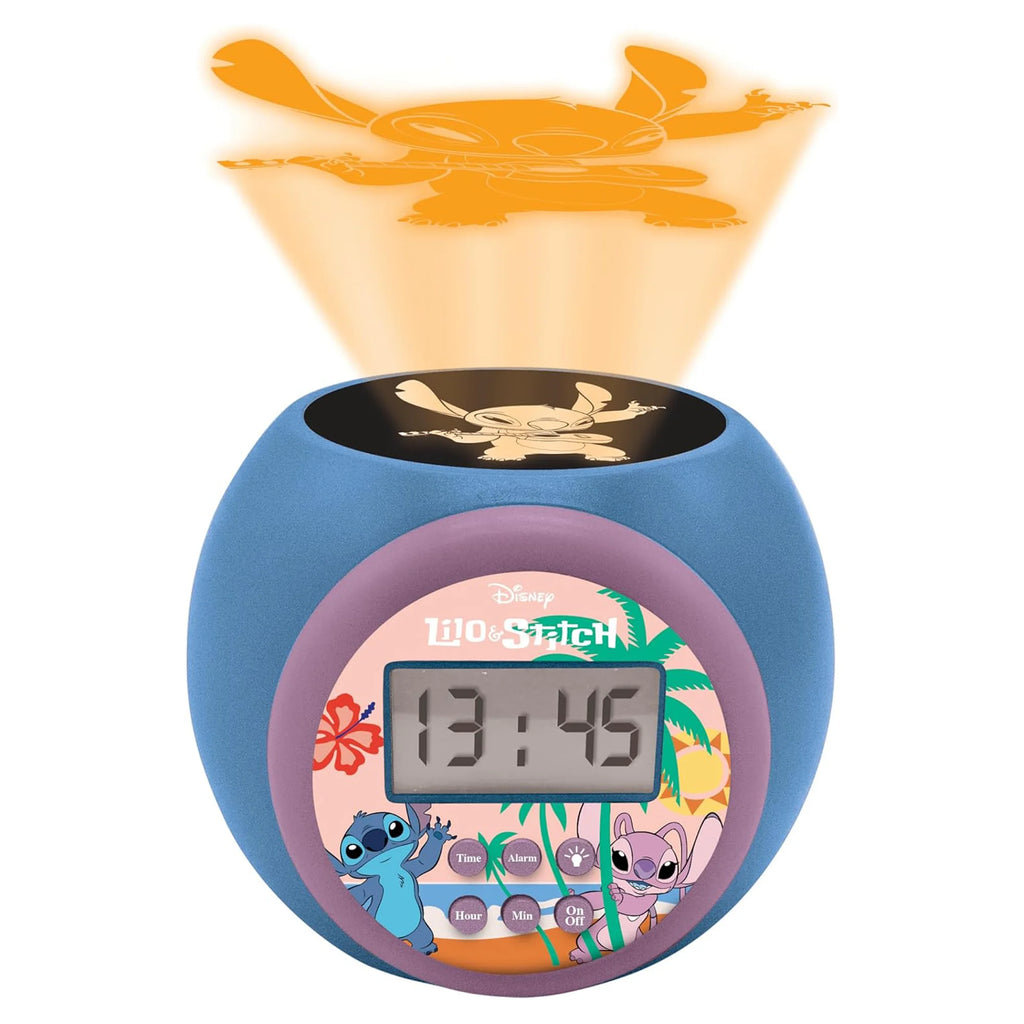 Disney Stitch Projector Alarm Clock - TOYBOX Toy Shop