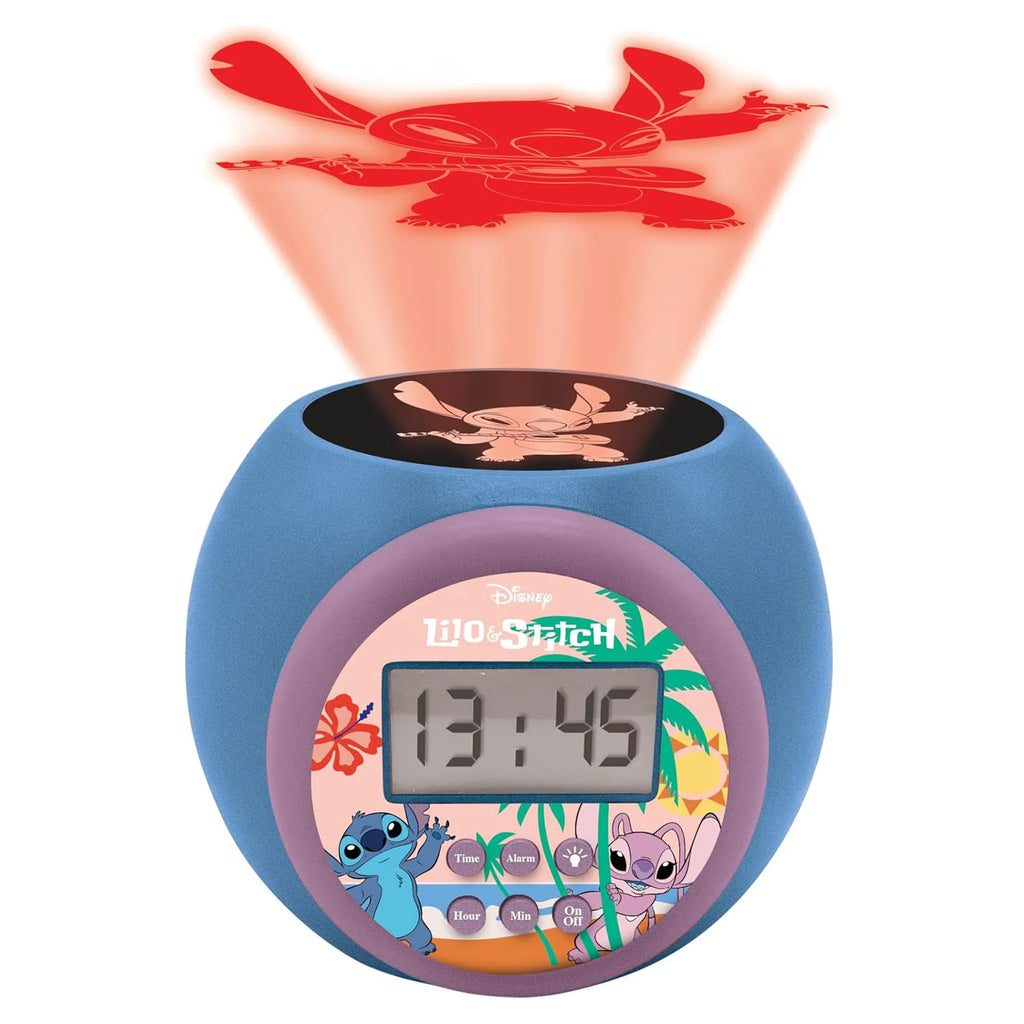 Disney Stitch Projector Alarm Clock - TOYBOX Toy Shop