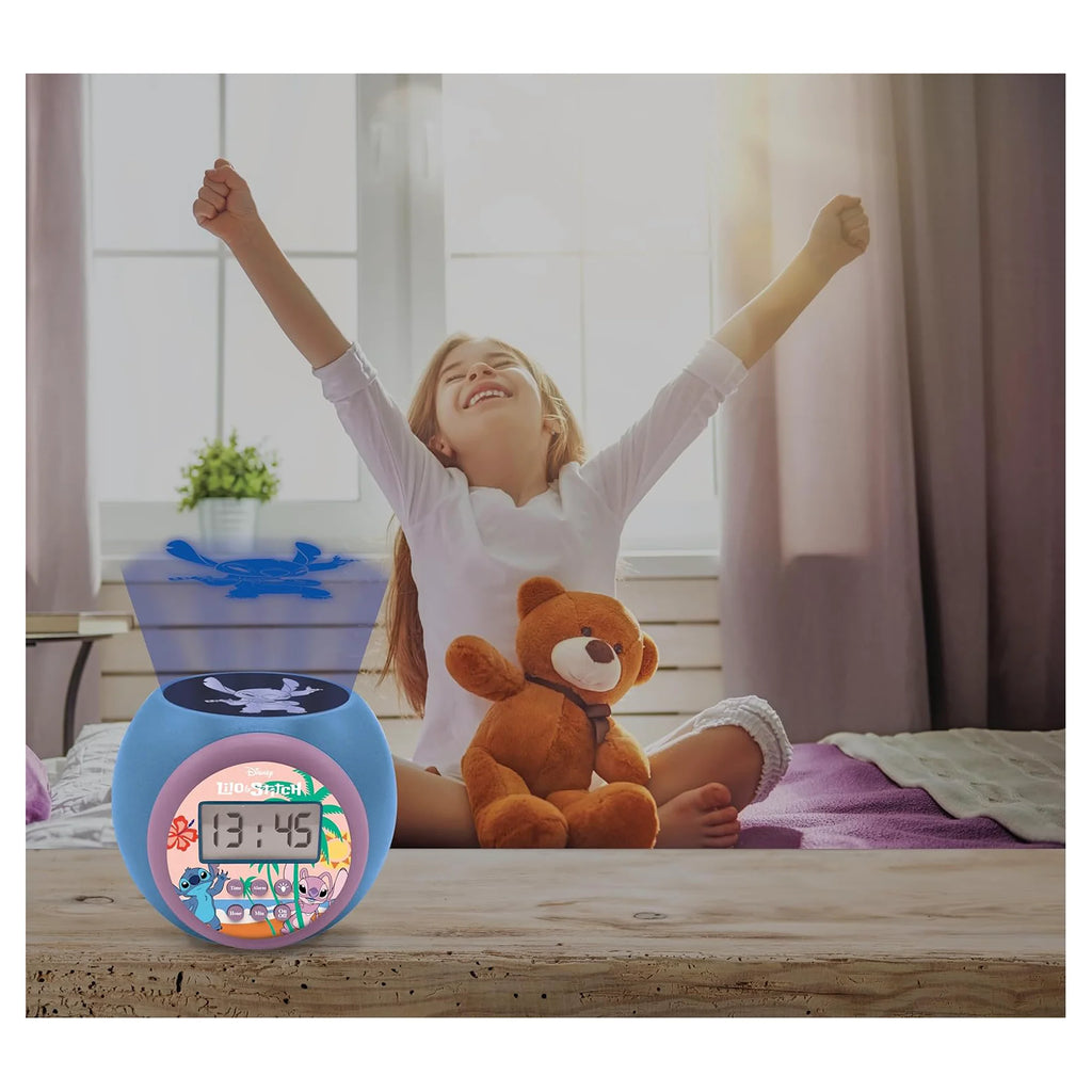 Disney Stitch Projector Alarm Clock - TOYBOX Toy Shop