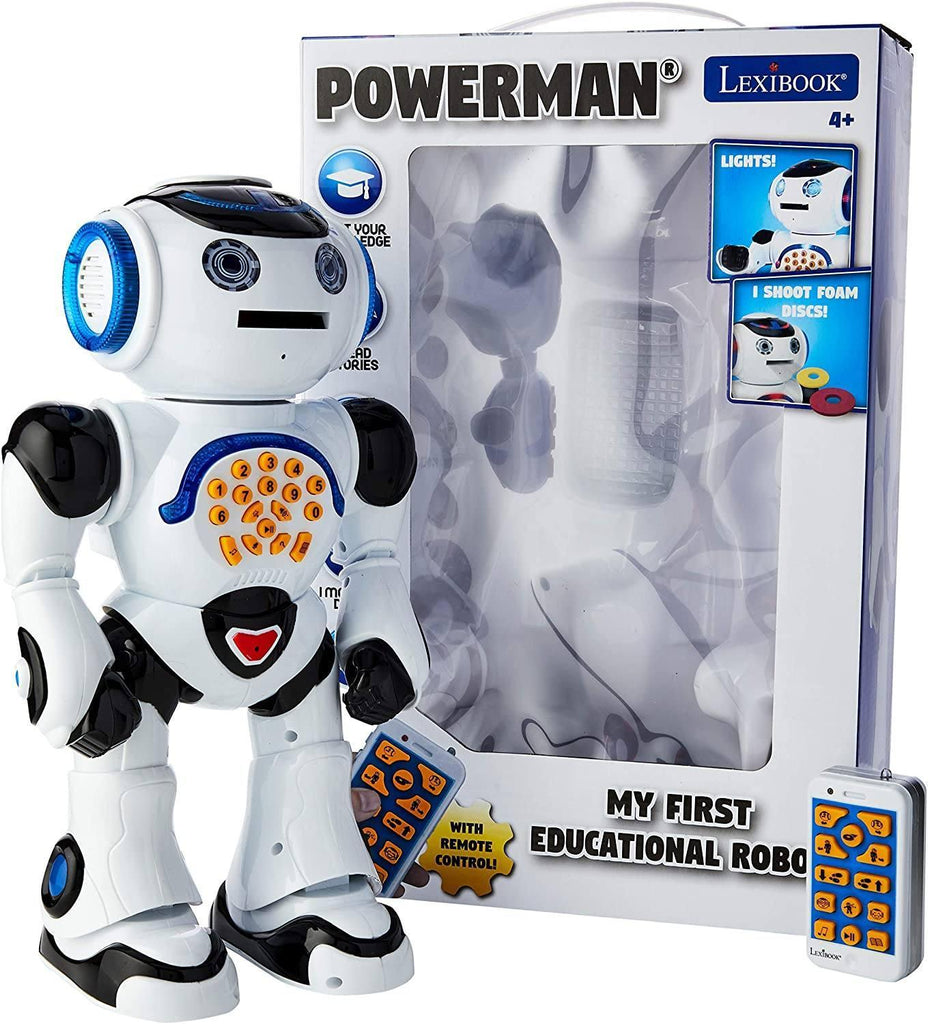 LEXIBOOK Powerman Remote Control Walking Talking Toy Robot - TOYBOX Toy Shop