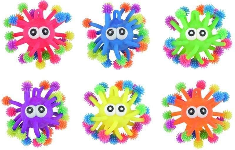 Light up Squidgy Puffer Monsters 8cm - Assorted - TOYBOX Toy Shop