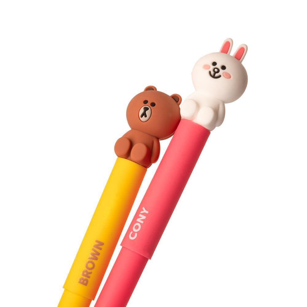 Line Friends Ballpoint Pen With 3D Topper - TOYBOX Toy Shop