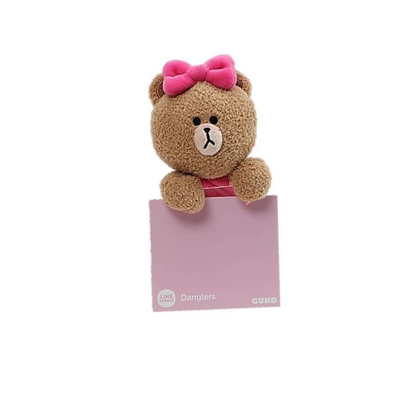 Line Friends Choco Seated Plush 15 cm Bear - TOYBOX Toy Shop