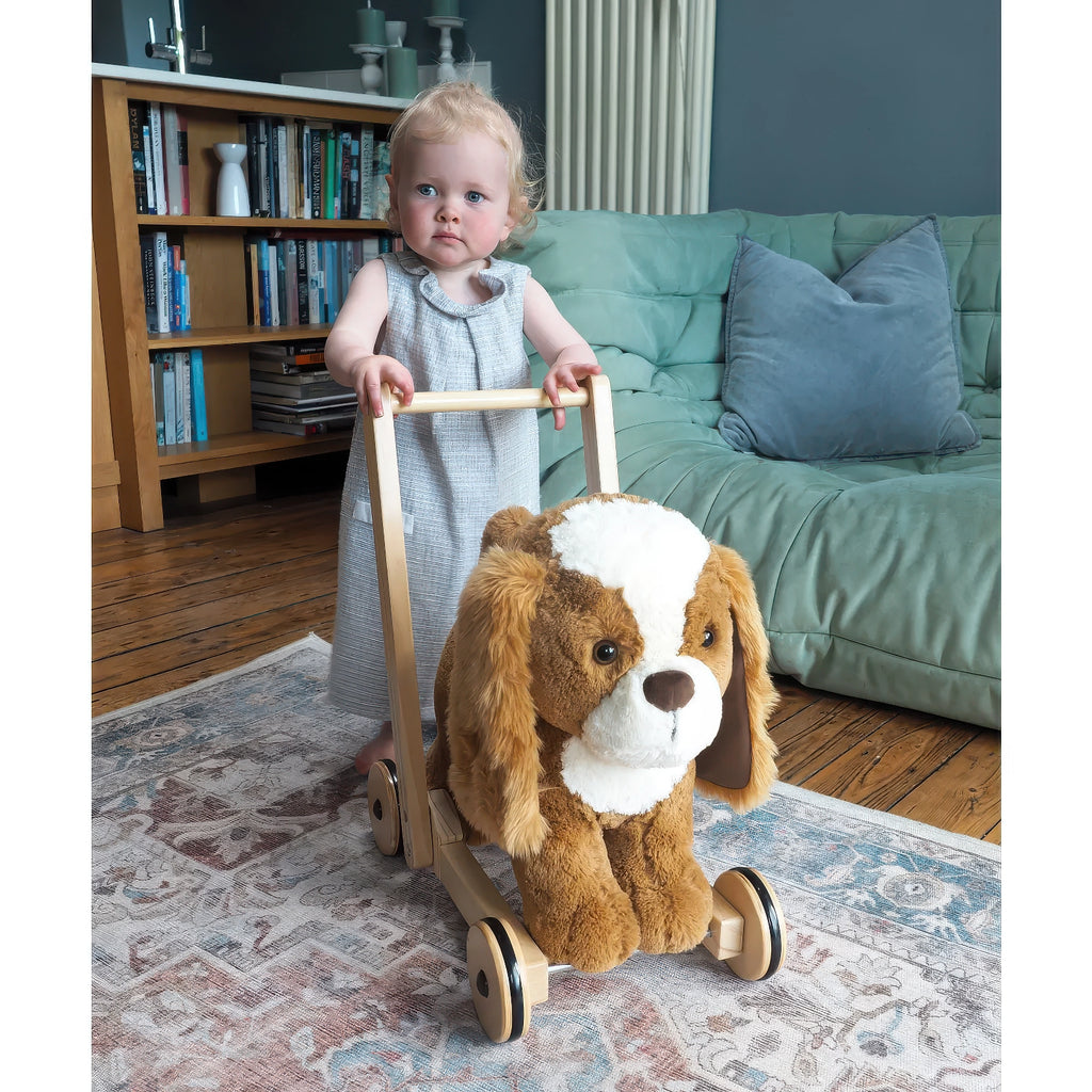 Little Bird Told Me Push Along Peanut Pup