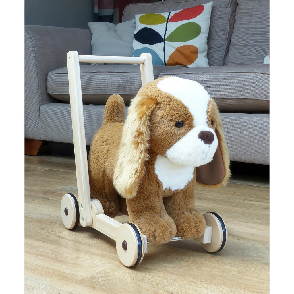 Little Bird Told Me Push Along Peanut Pup