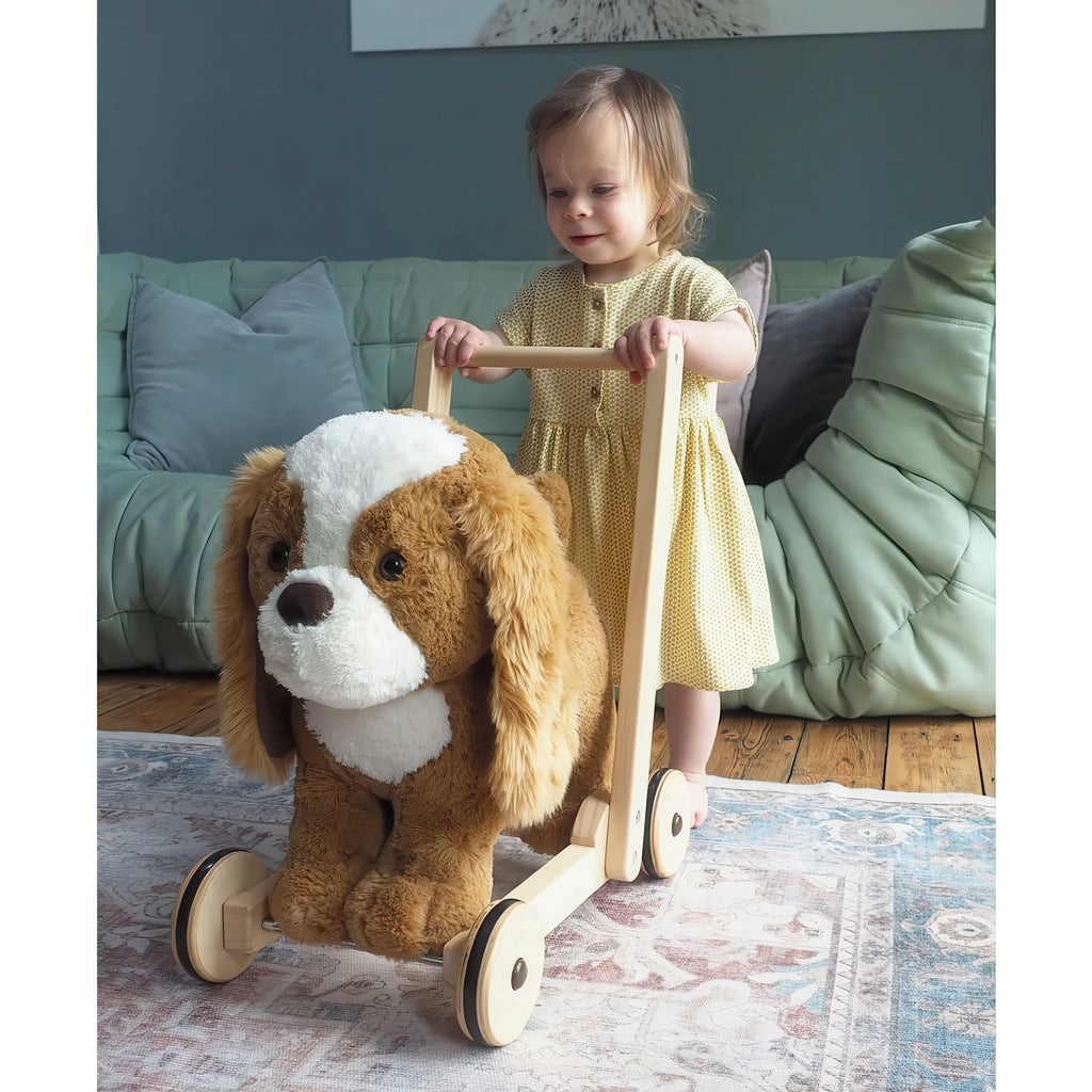 Little Bird Told Me Push Along Peanut Pup