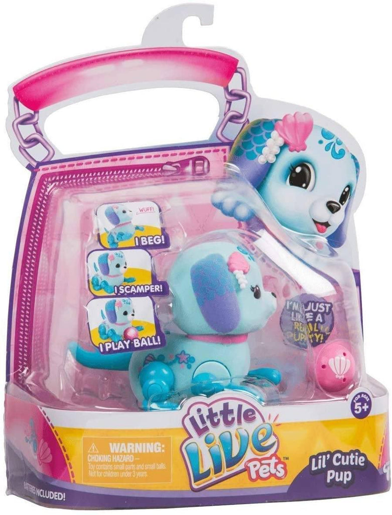 Little Live Pets Cutie Pups Interactive Toys - Assorted - TOYBOX Toy Shop
