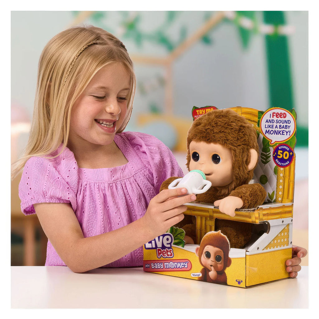 Little Live Pets My Baby Interactive Monkey