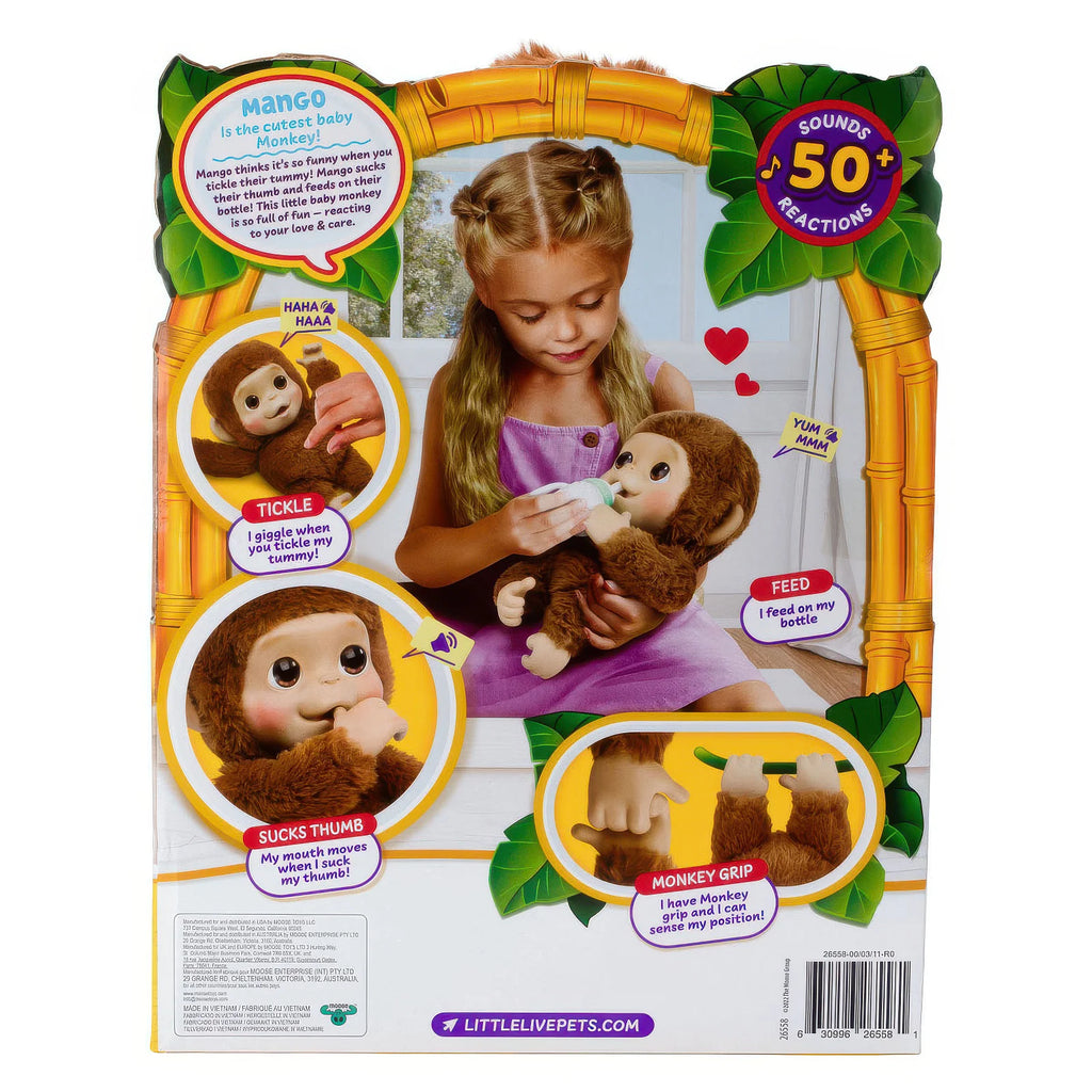 Little Live Pets My Baby Interactive Monkey