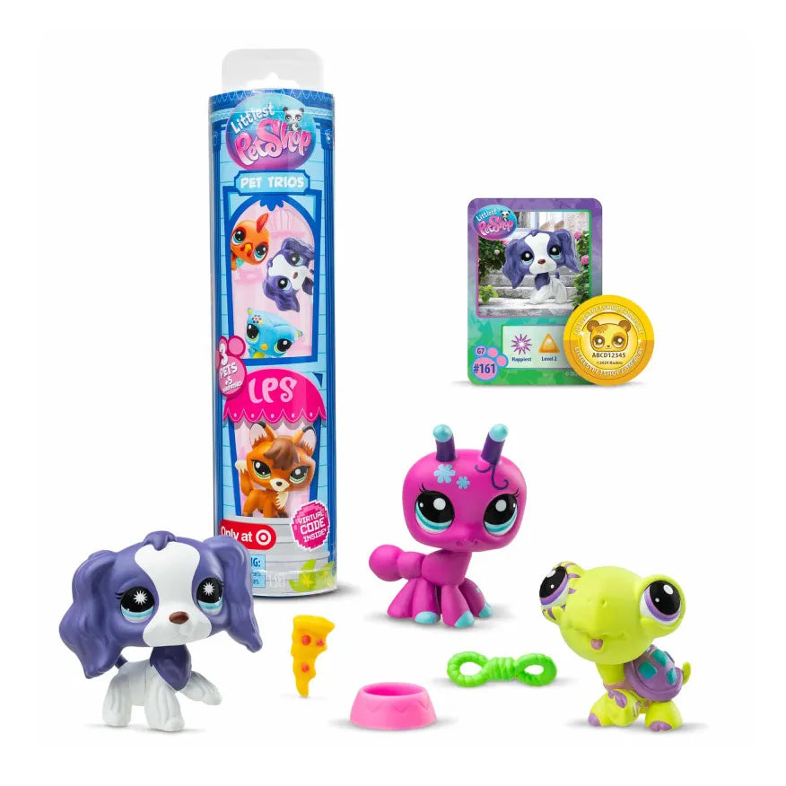Littlest Pet Shop Pet Trio Collector Tube Series 3 - Assorted