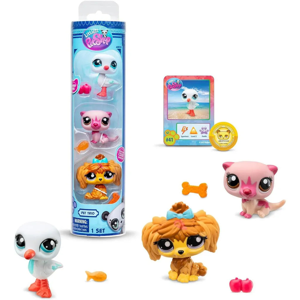 Littlest Pet Shop Pet Trio Collector Tube Series 3 - Assorted