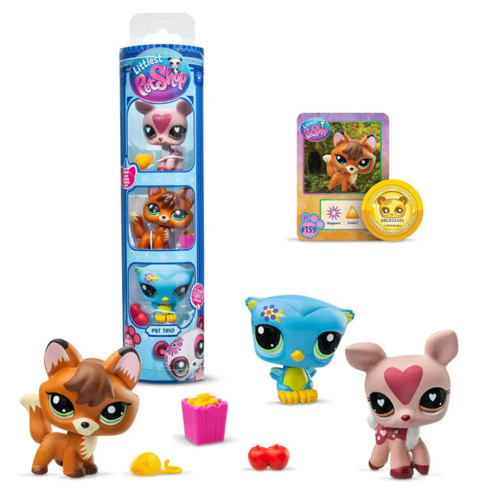 Littlest Pet Shop Pet Trio Collector Tube Series 3 - Assorted