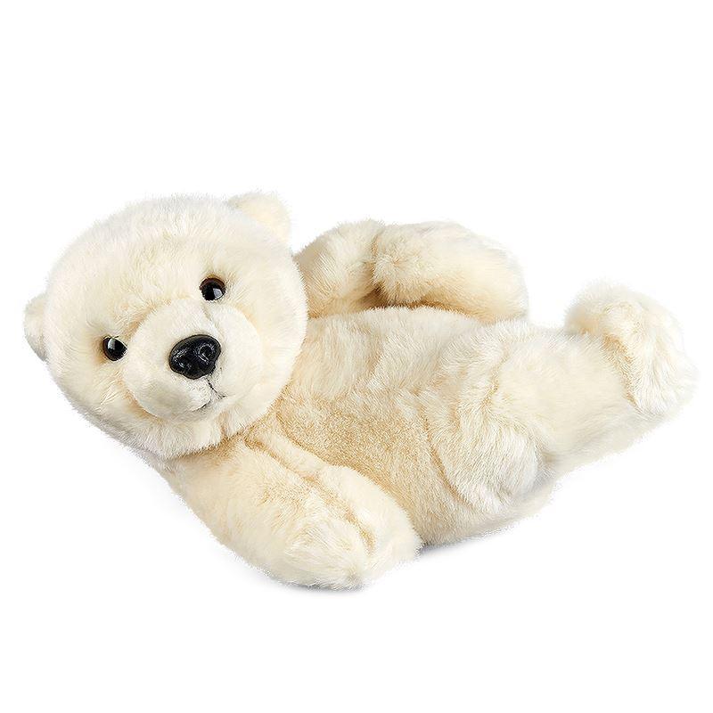 LIVING NATURE 26cm Playing Polar Bear Cub Soft Toy - TOYBOX Toy Shop