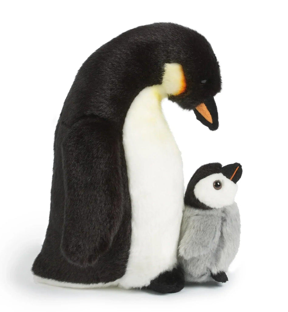 LIVING NATURE AN392 Penguin with Chick - TOYBOX Toy Shop