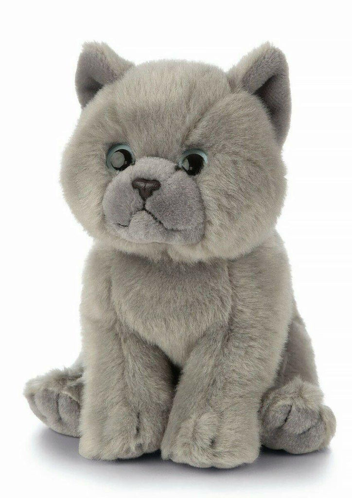 LIVING NATURE AN447 British Shorthair Kitten Plush Grey - TOYBOX Toy Shop