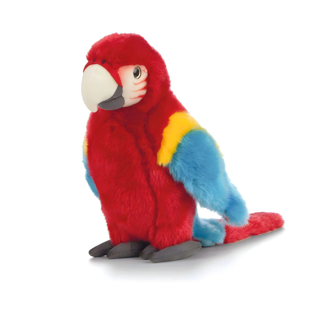 LIVING NATURE AN470 Red Macaw Soft Toy - TOYBOX Toy Shop