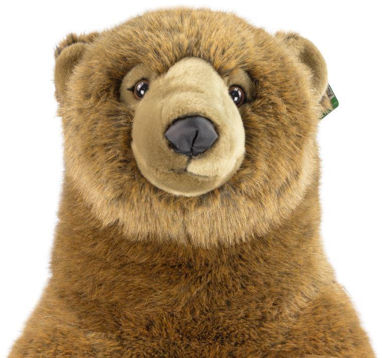 Living Nature Giant 100cm Standing Grizzly Bear Plush - TOYBOX Toy Shop